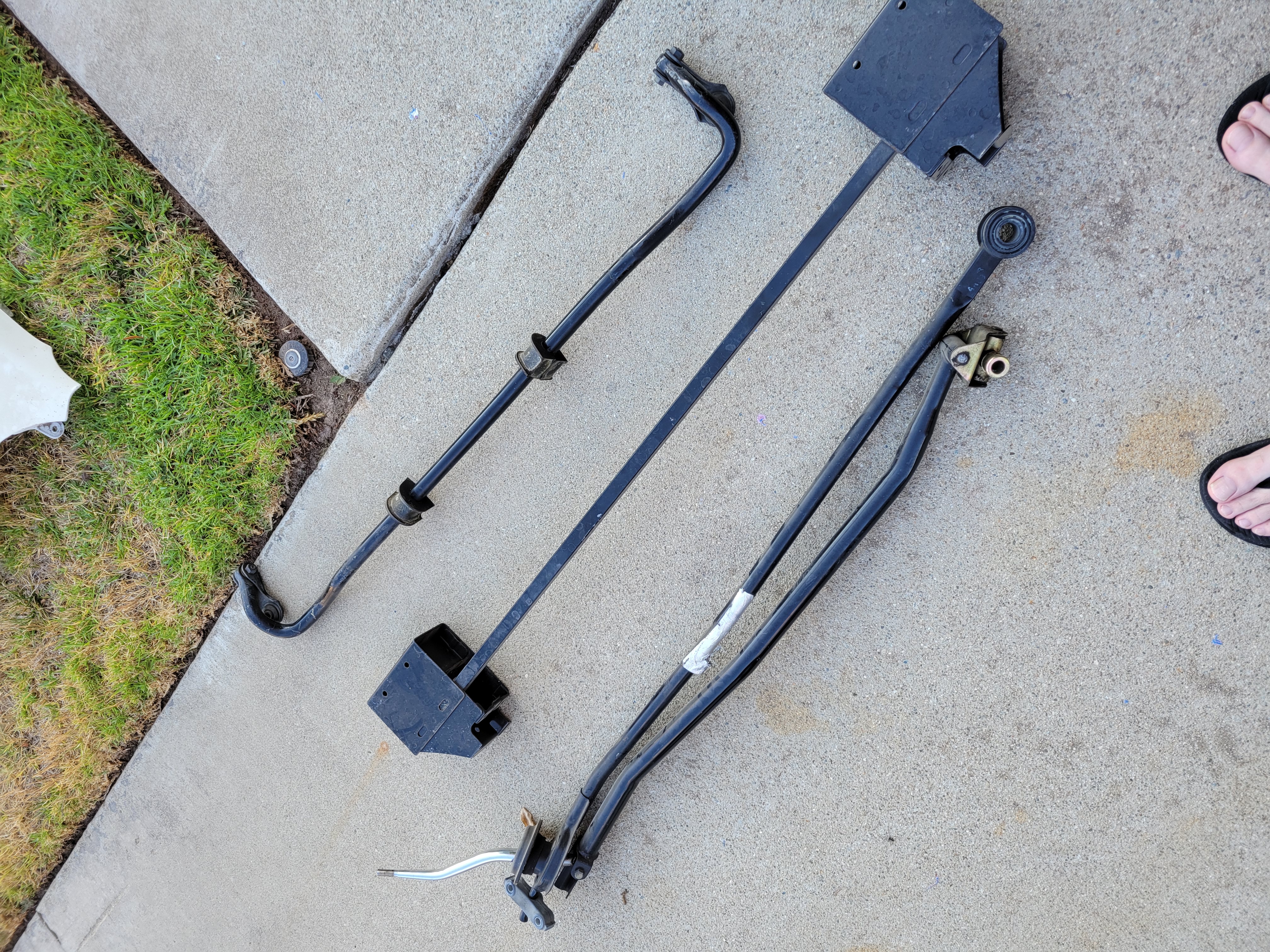 Linkage, crash bar,sway bar